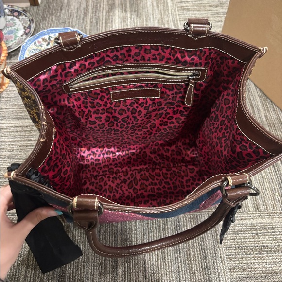 RARE VINTAGE Y2K Beverly Feldman Pink Poodle Tote🐩 - Picture 2 of 16